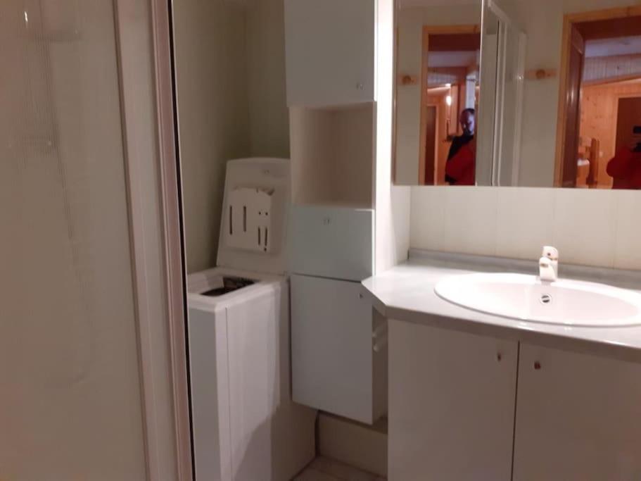 Grand Appartement Aux Rousses Au Dessus De La Meublerie Du Bois De L'Ours Les Rousses Ngoại thất bức ảnh